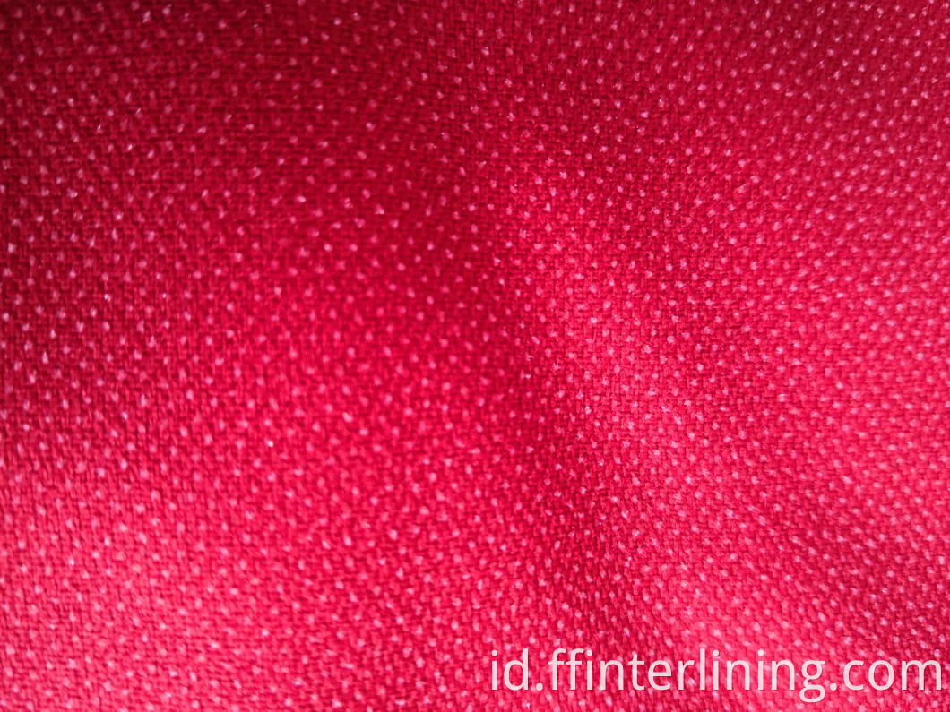 Clearance Sale Twill Weave Woven Fusible Interlining Fabric untuk Garment